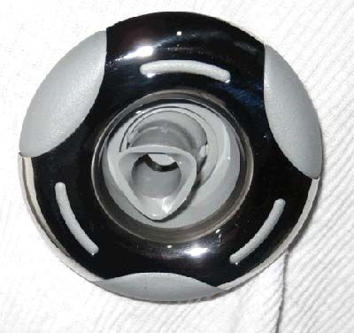 Artesian Spas Jet Insert Helix Roto 3" (Grey)