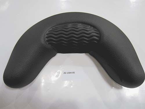 Island Spas Antigua Elite Pillow, Corner Neck (Charcoal)