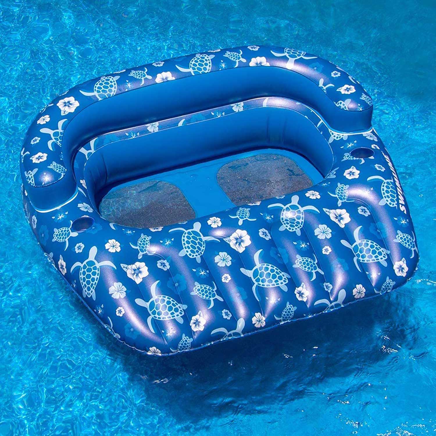 Tropical Double Lounger Pool Float