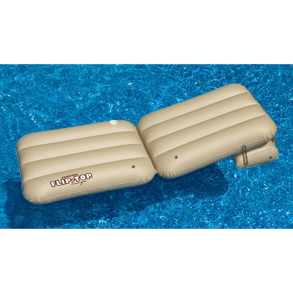 Flip Top Multi Position Lounger Pool Float