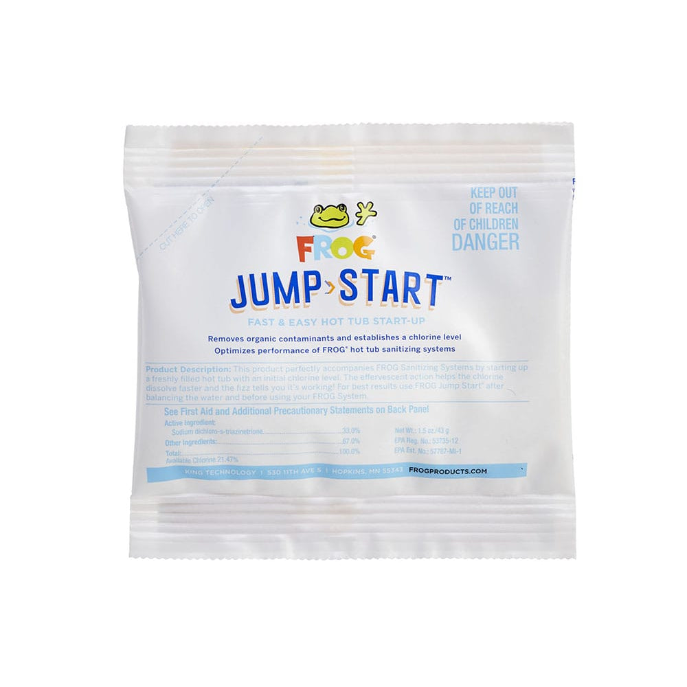 Spa Frog Hot Tub Mineral Jump Start Shock Chlorine Packets