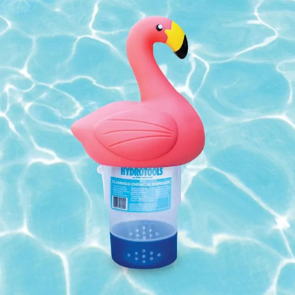 Pink Flamingo Floating Chemical Dispenser