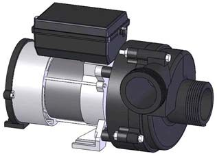Artesian Spas Pump, Circulation, Switchless, 60Hz