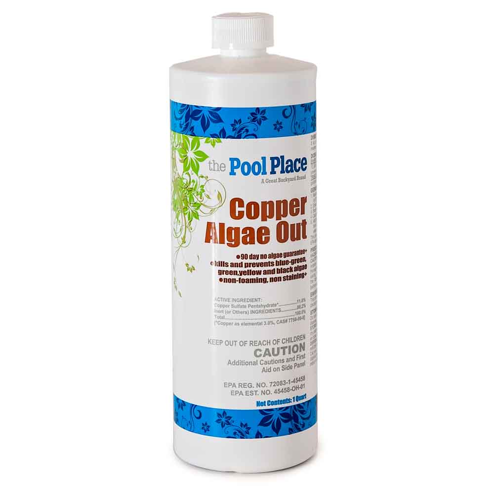 Pool Place Copper Algae Out - 1 Qt.