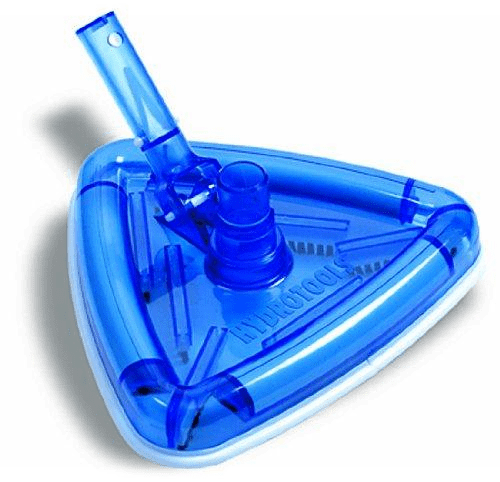 HydroTools  Clear Weighted Triangle Pool Vacuum Head