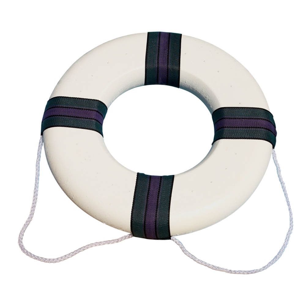 18" Lifeguard Swimming Pool Floating Safety Ring Buoy