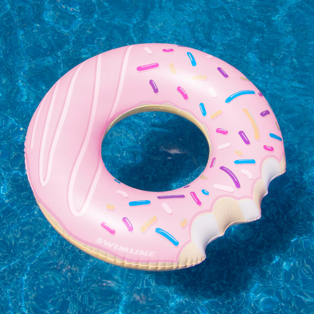42" Pink Donut Pool Float