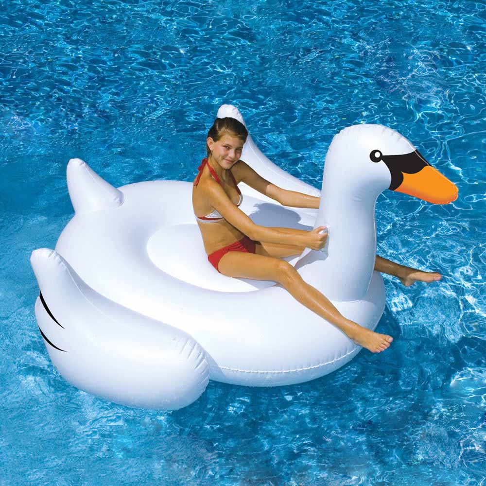 Giant Swan Pool Float