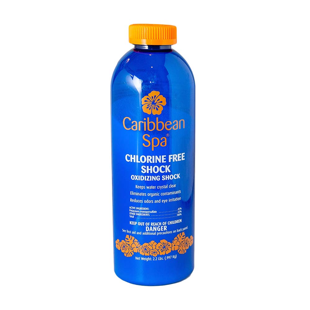 Caribbean Spa Fast-Dissolving Chlorine-Free Shock Oxidizer for Hot Tubs - 2 Lbs.